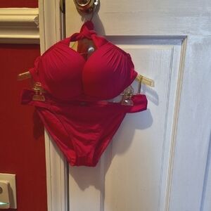Victoria's Secret Red Bra with Structured Cups